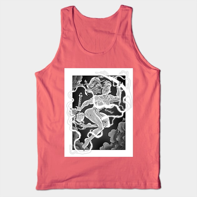 Stratonimbus Tank Top by Giant_Girl_Adventures